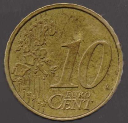 Греция 10 евроцентов, 2002 года, Ригас Фереос, VF