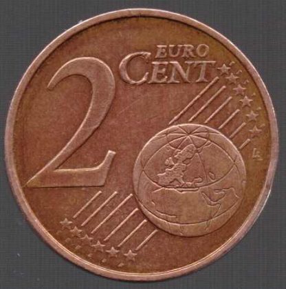 Греция 2 цента, 2011 года, парусник, VF